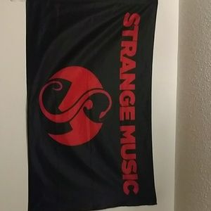 Strange music flag